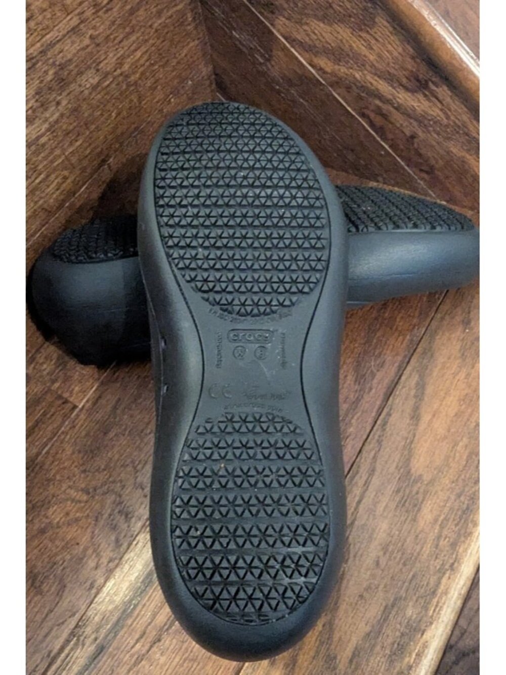 Crocs Womens at Work Flats, Everyday Flats, Slip Resistant Shoes Black Size 8 - Picture 16 of 16
